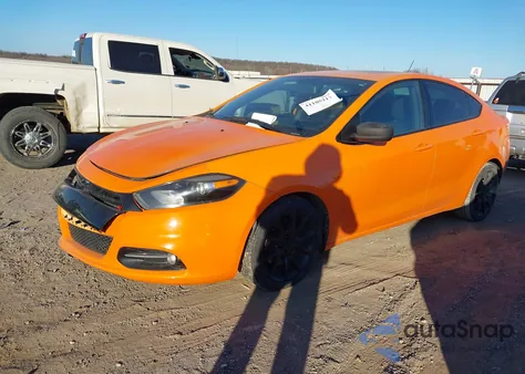 2014 Dodge Dart Sxt from USA, damaged, VIN 1C3CDFBB4ED695400